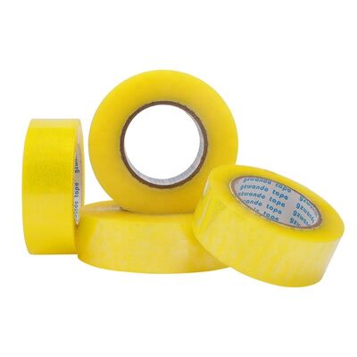 Doorzichtige waterdichte BOPP karton verpakking afdichtband Acryllijm Sterke papierfilm 100m lengte