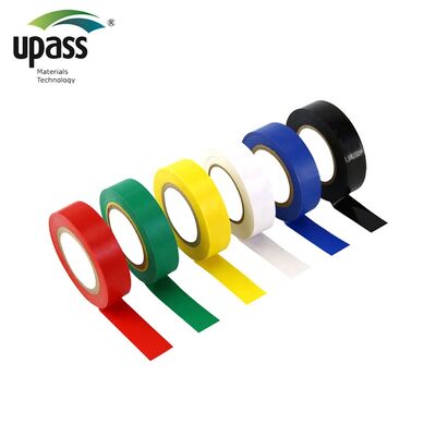 Hoge Spanning Vlamvertragende Jumbo Rol Elektrische Tape Waterdichte Hoge Temperatuur PVC Elektrische Tape voor Isolerend Rubber