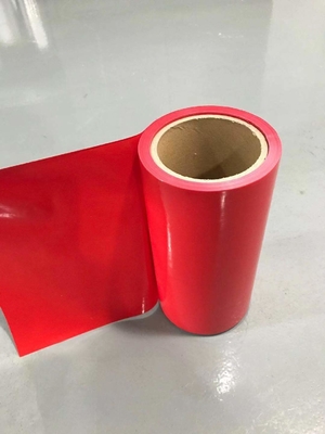 Rode Kleurenhdpe HDPE van de Versiefilm het Silicone bedekte Versievoering voor Schuimbanden met een laag