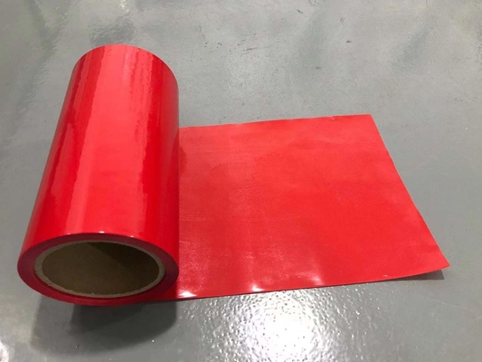 Rode Kleurenhdpe HDPE van de Versiefilm het Silicone bedekte Versievoering voor Schuimbanden met een laag