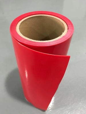 Rode Kleurenhdpe HDPE van de Versiefilm het Silicone bedekte Versievoering voor Schuimbanden met een laag