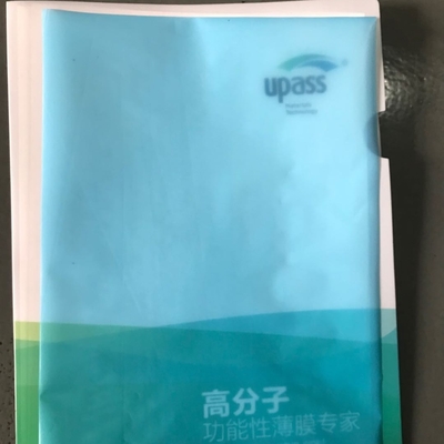 Blauwe Toepassing 40 Micron 0.04mm van Kleuren Plakbanden PE Versiefilm