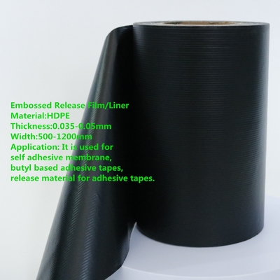 HDPE Film bedekte het In reliëf gemaakte Silicone Versievoering met een laag