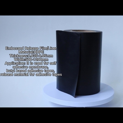 HDPE maakte de Thermische PE van de Versiefilm Huisdier Gelamineerde Membranen van het Filmbitumen in reliëf