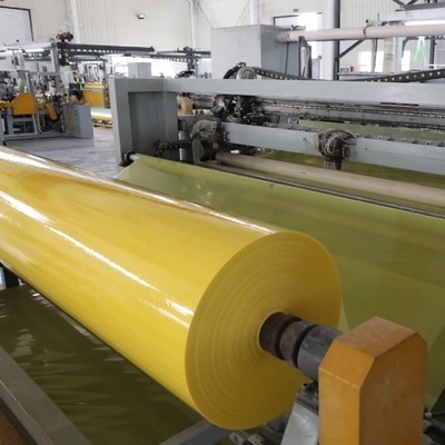 Dimensionele 70um gele HDPE-folie voor katoenplukker CP770