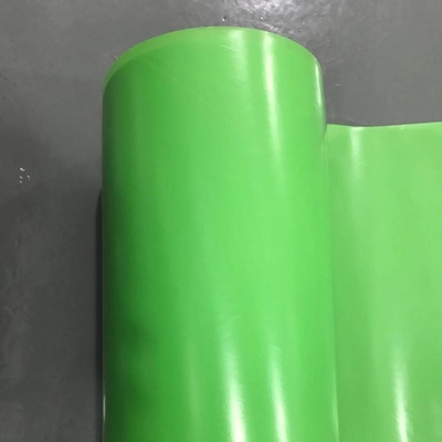 Glanzige witte HDPE-film met een lage treksterkte bij lichttransmissie en een geïmprimeerd oppervlak