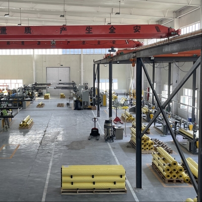 Dimensionele 70um gele HDPE-folie voor katoenplukker CP770