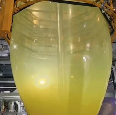 Gele katoenen verpakkingsfolie voor katoenplukker CP690 CP770
