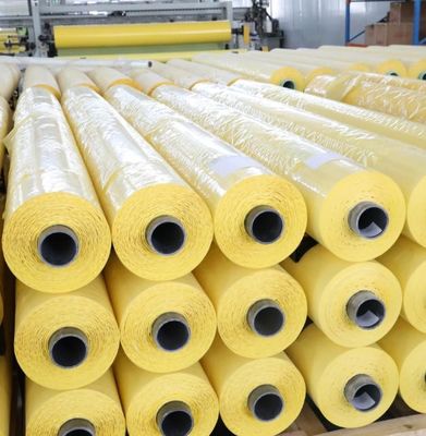 Gele katoenen verpakkingsfolie voor katoenplukker CP690 CP770