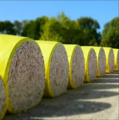Nieuw ontwerp Landbouw Gras Plastic Wrapping Cotton Bale Film Wrap Silage Bale Wrap Stretch Film Voor Graan