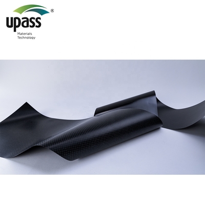 PE Plastic Film Surface Material Zelfklevend Polymer Gemodificeerd Bitumen Dakmembraan Waterdicht Verwerkt tot maat