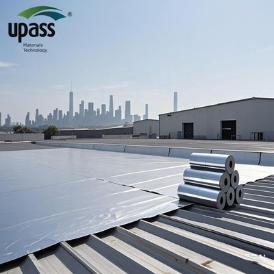 UV Resistant Anti-Aging Aluminum Foil PET Roofing Film UF608