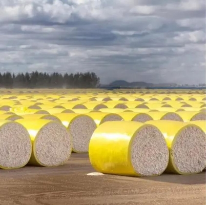 Anti-aging katoenbal wrapfilm voor CP 690 en 770 plukmachines