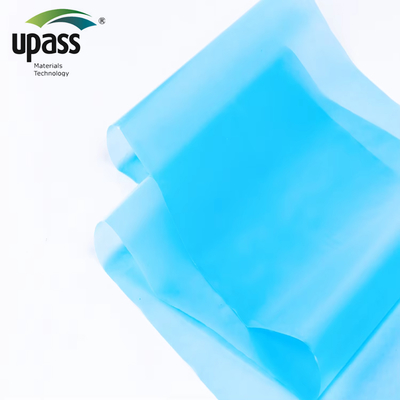 Blauwe PE siliconen release film voor aluminium tape rol