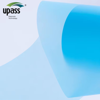 Blauwe PE siliconen release film voor aluminium tape rol