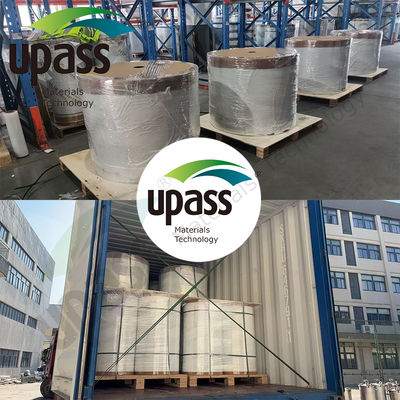 Niet-geweven polypropyleen (PP) mat vlamvertragende PP PE PP membraan voor carrierloze zelfklevende waterdichtingsmembraan