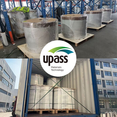 Lichtegrijze 50MIC polypropyleen-aflosfilm voor waterdicht membraan en met siliconen bedekte aflosliner