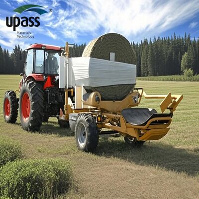 Groothandel 25um Plastic Stretch Bale Silage Wrap Foil Film Landbouwfilm te koop