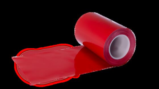 Goede transparante schuimband dubbelzijdig rood PE-releasefilm waterdicht PE-releasefilm