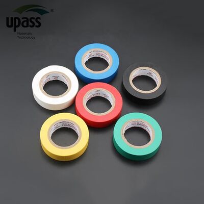 Hoge Spanning Vlamvertragende Jumbo Rol Elektrische Tape Waterdichte Hoge Temperatuur PVC Elektrische Tape voor Isolerend Rubber