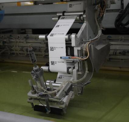 2.7 Meter breed kleurrijke katoenen balen film 75mic dikte rollen blaasvorm Upasschina merk