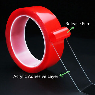 HDPE 0.15mm Dubbelzijdig met Siliconen Gecoate UV-uithardende Release Liner voor Zelfklevende Butyl Tacky Tape Blaasvormen Vacuümverpakking