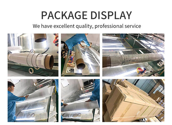 100 Micron HDPE Cross Laminated Film met hoge sterkte voor ijs- en waterdichte dakbedekking