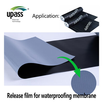 100 Micron HDPE Cross Laminated Film met hoge sterkte voor ijs- en waterdichte dakbedekking