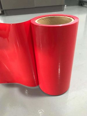 DS het rode HDPE Silicone bedekte Versievoering voor Schuimbanden met een laag