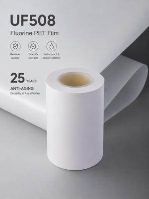 UF508 Fluor-PET-film tegen veroudering, weerbestendige film voor waterdicht membraan
